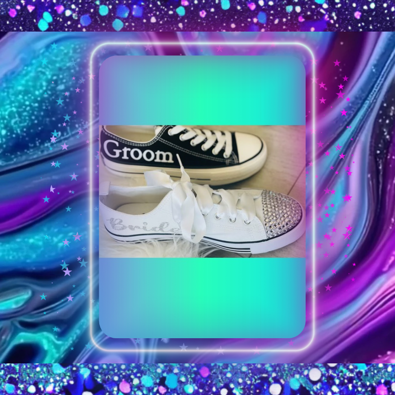 Couples Wedding Sneakers