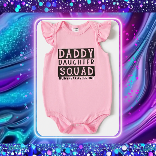 Daddy & Me Daddy Daughter Squad Tees