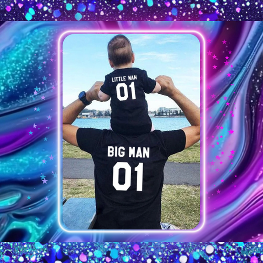 Daddy & Me Big Little Man Tees