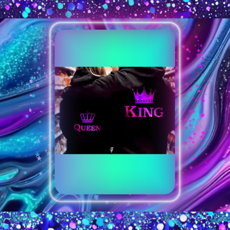 King & Queen Hoodies