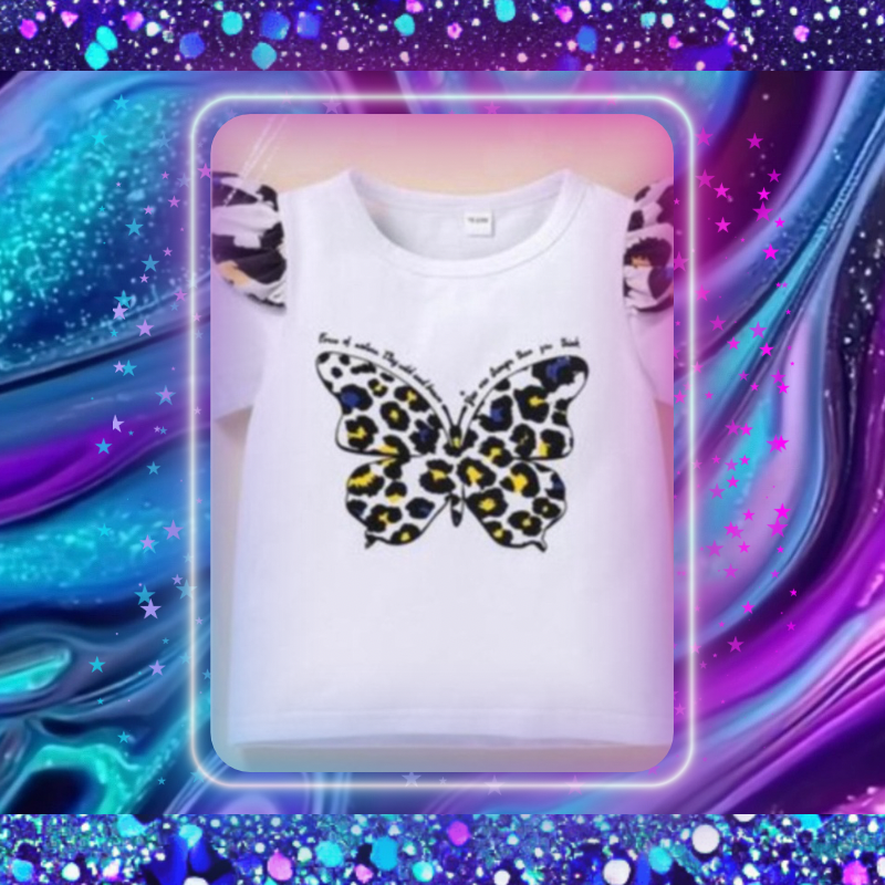 Butterfly Suspender Skirt Sets