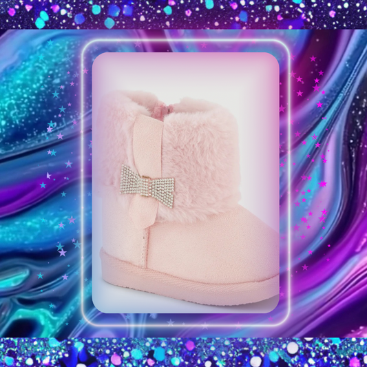 Faux Fur Suede Boots