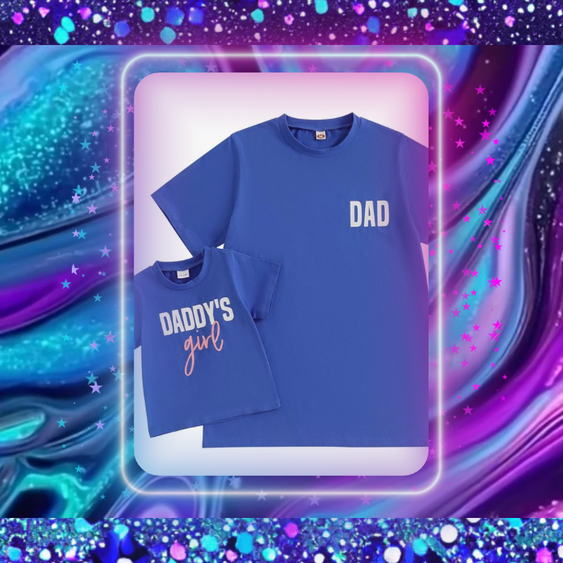 Daddy & Me Father And Daughter Tees