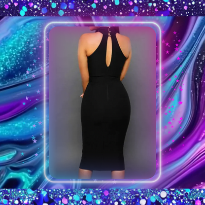 Mesh Patchwork Bodycon Dresses