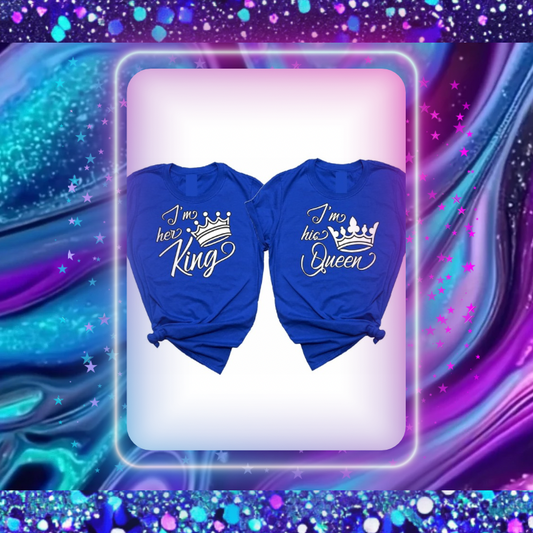 King & Queen Tees