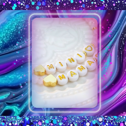 Mommy & Me Ma Mini Bracelets