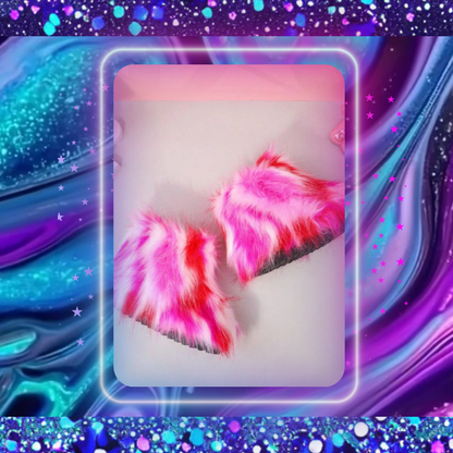 Mommy & Me Fluffy Faux Fur Snow Boots