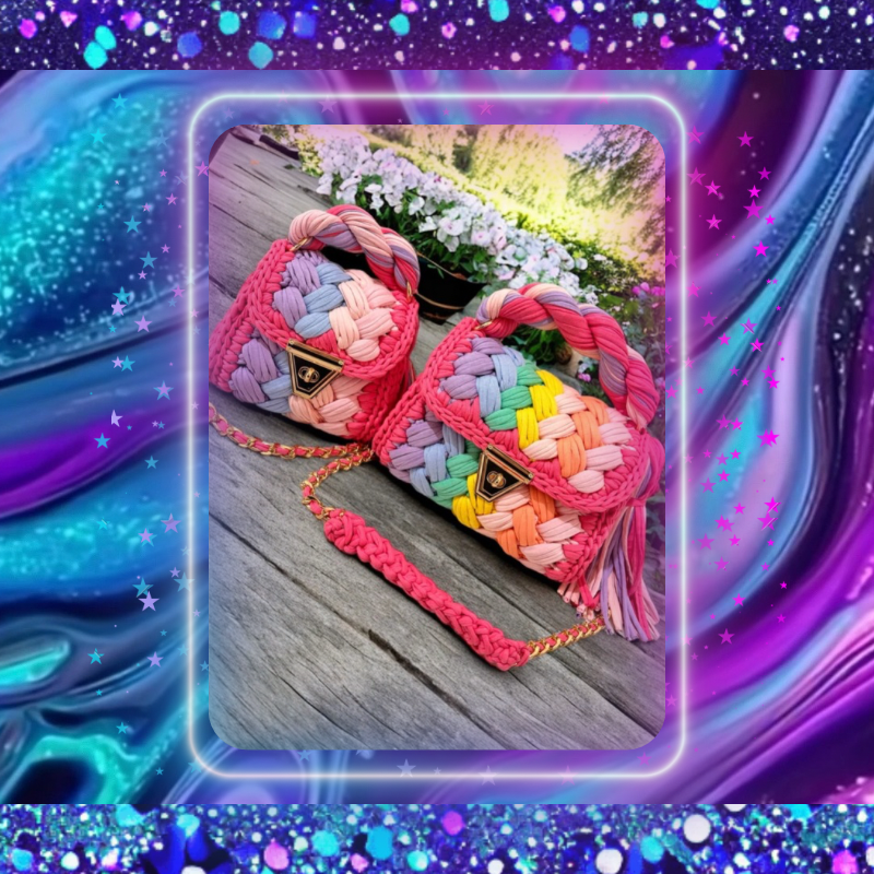 Mommy & Me Crotchet Crossbody Bags
