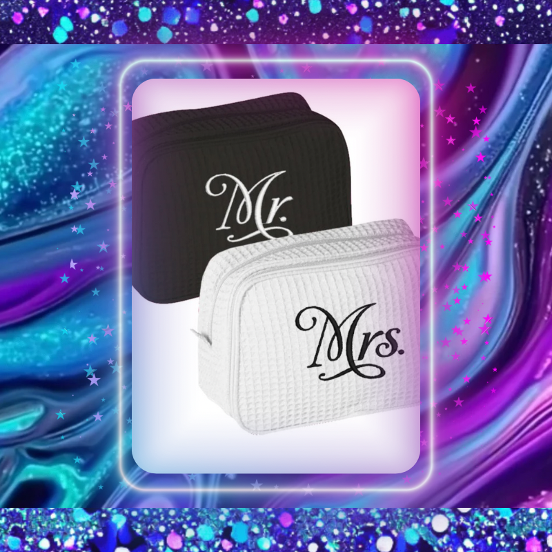 Mr & Mrs Toiletry Bag Sets