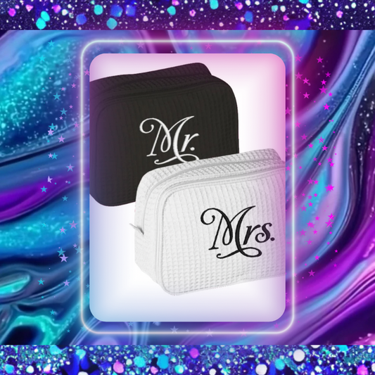 Mr & Mrs Toiletry Bag Sets