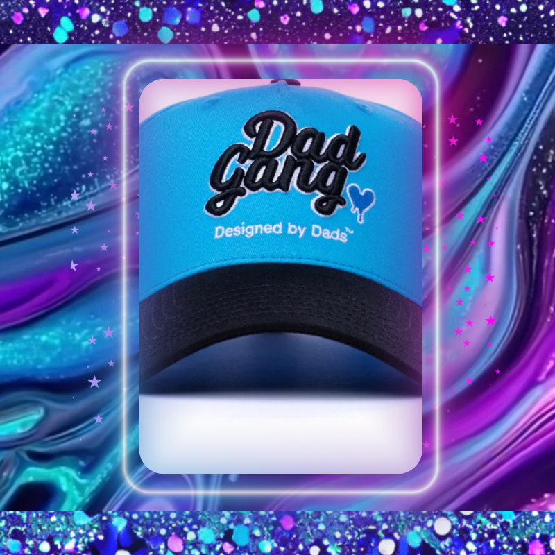 Dads Blue Heart Gang Hats