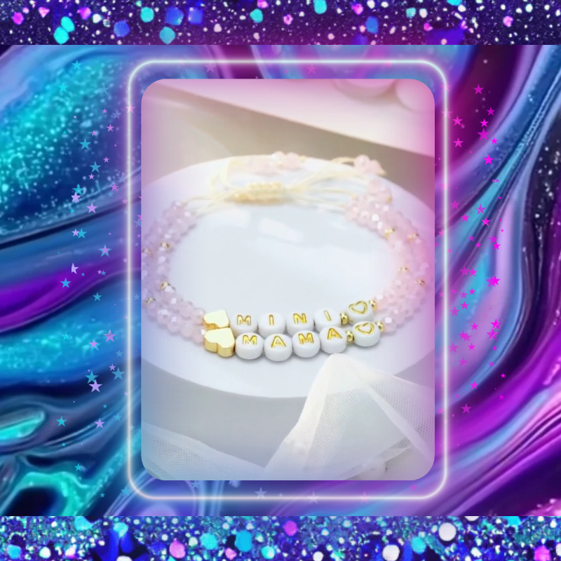 Mommy & Me Ma Mini Bracelets