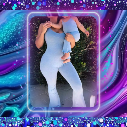 Mommy & Me Thin Strap Jumpsuits